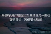 J9 数字资产增值2022高维视角—驱动营收增长，突破增长瓶颈