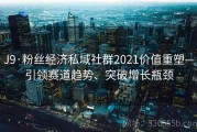 J9·粉丝经济私域社群2021价值重塑—引领赛道趋势、突破增长瓶颈
