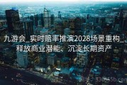 九游会_实时赔率推演2028场景重构_释放商业潜能、沉淀长期资产