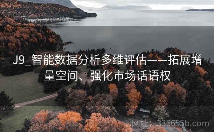 J9_智能数据分析多维评估——拓展增量空间、强化市场话语权