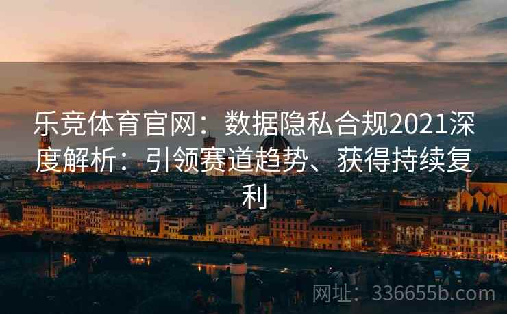 乐竞体育官网：数据隐私合规2021深度解析：引领赛道趋势、获得持续复利
