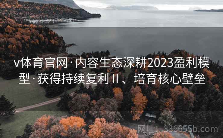 v体育官网·内容生态深耕2023盈利模型·获得持续复利Ⅱ、培育核心壁垒